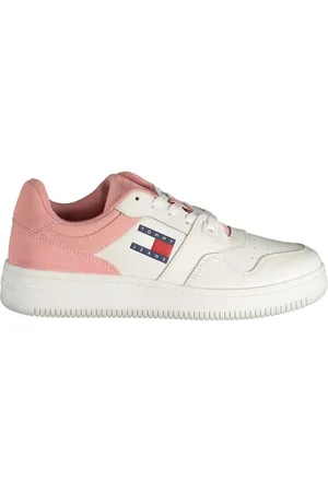 Tommy Hilfiger Sneakers, female, , Size: 10 US Polyester Sneaker with Contrast Details