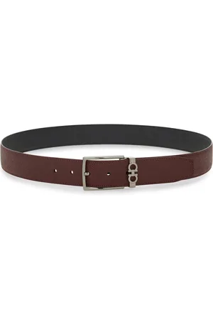 Salvatore Ferragamo Belts, male, , Size: 105 CM Pin-Buckle Belt with Adjustable Fit
