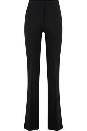 Pinko Wide Trousers, female, , Size: S Flared Viscose Trousers