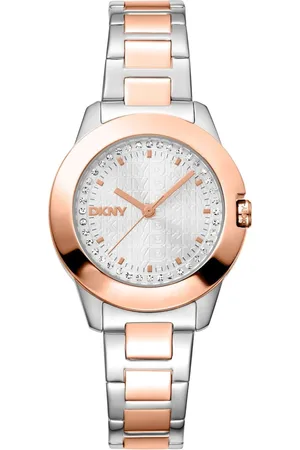DKNY Watches, female, , Size: ONE SIZE Stylish Steel Strap Analog Quartz Watch