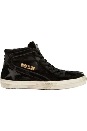 Golden Goose Sneakers, male, , Size: 8 US Distressed High-Top Sneakers