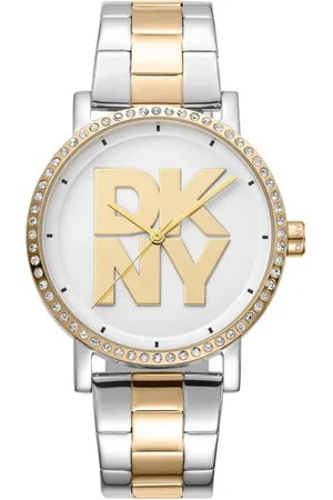 DKNY Watches, female, , Size: ONE SIZE Elegant Stainless Steel Quartz Watch