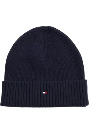 Tommy Hilfiger Beanies, male, , Size: ONE SIZE Luxurious Cashmere Cotton Blend Scarf