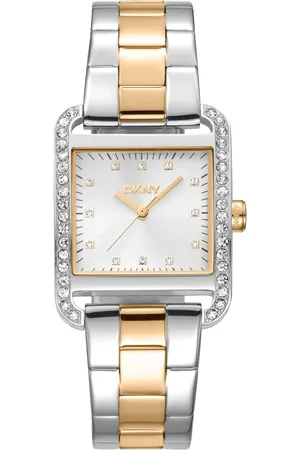 DKNY Watches, female, , Size: ONE SIZE Elegant Stainless Steel Analog Women
