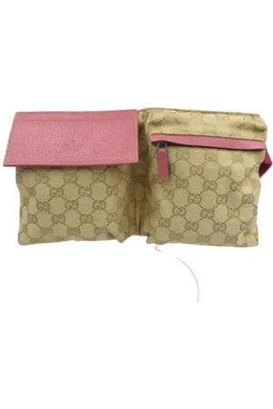 Gucci Pre-owned Belt Bags, female, , Size: ONE SIZE Pre-owned Canvas gucci-bags