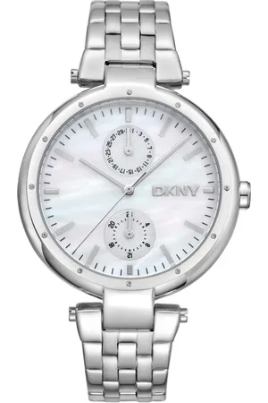 DKNY Watches, female, , Size: ONE SIZE Elegant Chronograph Quartz Watch with Deployante Fastening