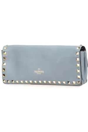 VALENTINO Pre-owned Clutches, female, , Size: ONE SIZE Pre-owned Leather clutches