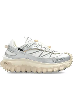 Moncler Sneakers, female, , Size: 8 US Silver Chunky Sole Sneakers