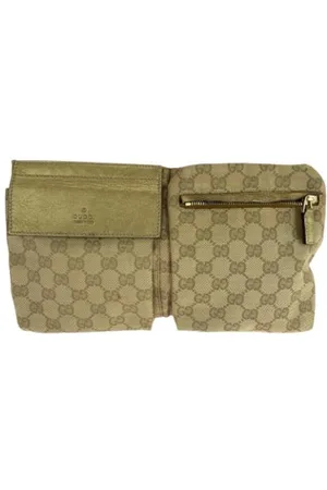 Gucci Pre-owned Belt Bags, female, , Size: ONE SIZE Pre-owned Canvas gucci-bags