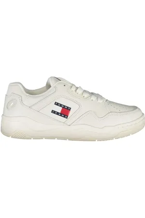 Tommy Hilfiger Sneakers, female, , Size: 11 US Polyester Sneakers with Contrast Details