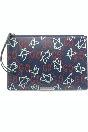 Gucci Pre-owned Clutches, female, , Size: ONE SIZE Pre-owned Leather clutches