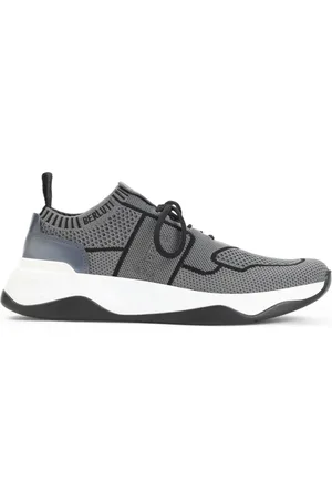 Berluti Sneakers, male, , Size: 9 1/2 US Grey Sneakers with Sock-like Fit