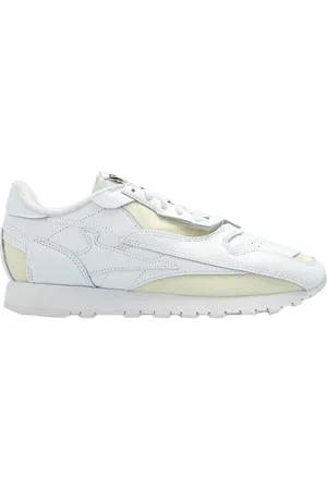 Maison Margiela Sneakers, female, , Size: 6 1/2 US Leather and Fabric Sneakers