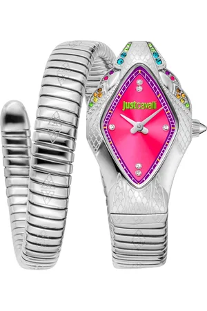 Roberto Cavalli Watches, female, , Size: ONE SIZE Stainless Steel Analog Womens Watch