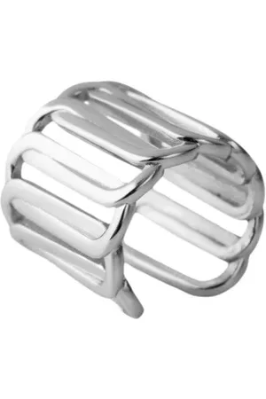 FEDERICA TOSI Rings, female, , Size: ONE SIZE Modern Silver Statement Ring