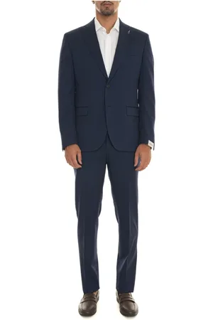 PAOLONI Single Breasted Suits, male, , Size: M Elegant Suit for Men