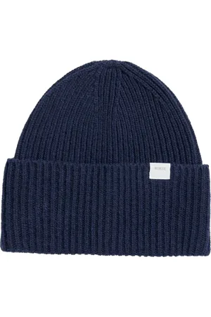 Norse projects Beanies, male, , Size: ONE SIZE Wool Knit Beanie Hat