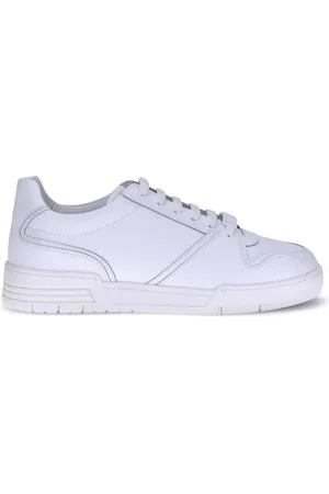Moschino Sneakers, female, , Size: 12 US Urban Leather Sneakers with Iconic Details
