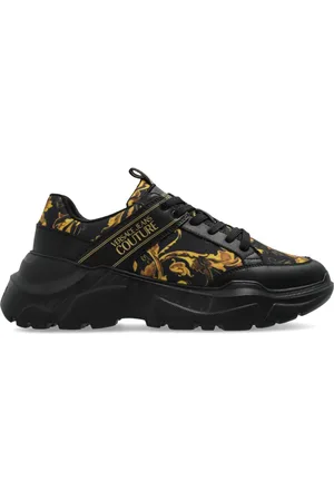 VERSACE Sneakers, male, , Size: 11 US Sports shoes with Barocco print
