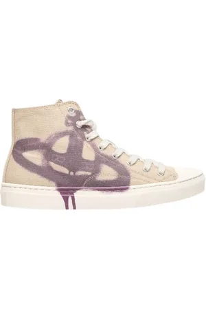 Vivienne Westwood Sneakers, male, , Size: 11 US High Top Plimsoll Sneakers