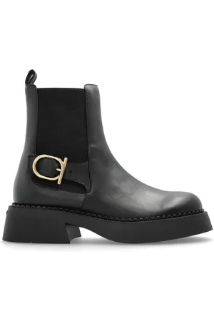 Salvatore Ferragamo Chelsea Boots, female, , Size: 7 1/2 US Chelsea boots Tia