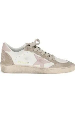 Golden Goose Sneakers, female, , Size: 11 US Leather Sneakers with Perforated Toe