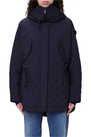 Peuterey Winter Jackets, female, , Size: L Hooded Quilted Jacket with Pockets