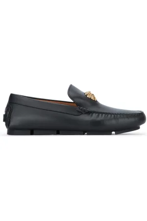 VERSACE Loafers, male, , Size: 7 US Stylish Lace-Up Shoes