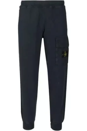 Stone Island Sweatpants, male, , Size: L Cargo Trousers Elasticated Waistband