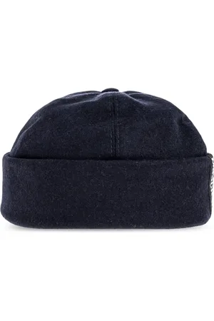 Moschino Beanies, unisex, , Size: ONE SIZE Cotton beanie with logo patch