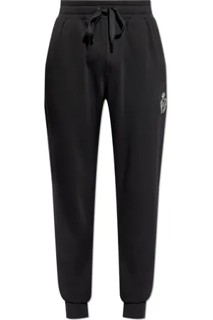 Dolce & Gabbana Sweatpants, male, , Size: M Sweatpants with appliqué