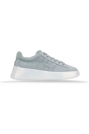 Hogan Sneakers, female, , Size: 7 1/2 US Suede Lace-Up Sneakers for Women