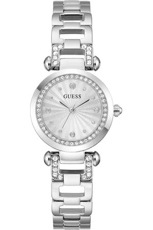 Guess Watches, female, , Size: ONE SIZE Elegant Silver Watch for Women