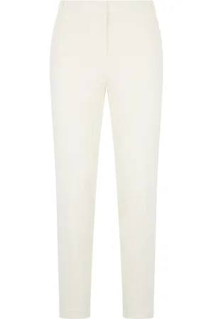 Pinko Slim-fit Trousers, female, , Size: XS Stretch viscose trousers with pockets