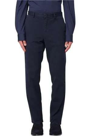 HUGO BOSS Slim-fit Trousers, male, , Size: S Stretch Cotton Straight Fit Trousers