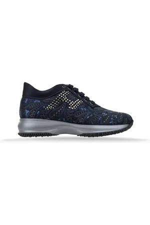 Hogan Sneakers, female, , Size: 7 US Patterned Sequin Lace-Up Women