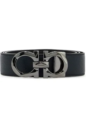 Salvatore Ferragamo Belts, male, , Size: 115 CM Reversible Gancini Leather Belt