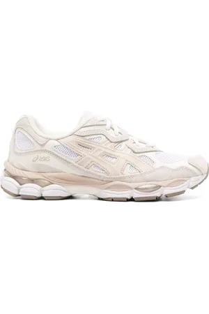 Asics Sneakers, male, , Size: 12 US Mesh Patch Sneakers - /White