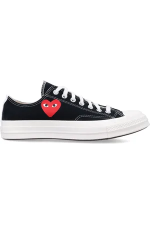 Comme des Garçons Sneakers, male, , Size: 13 US Heart Low Top Sneakers
