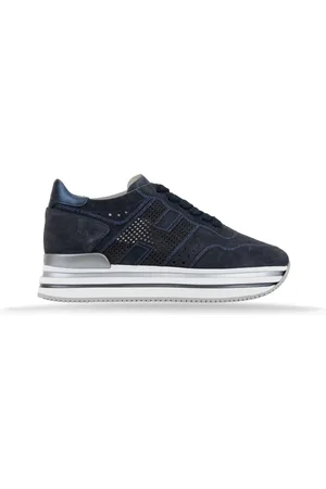 Hogan Sneakers, female, , Size: 6 US Suede Lace-Up Sneakers for Women