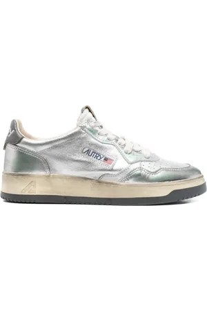 Autry Sneakers, male, , Size: 7 US Silver Sneakers for Men