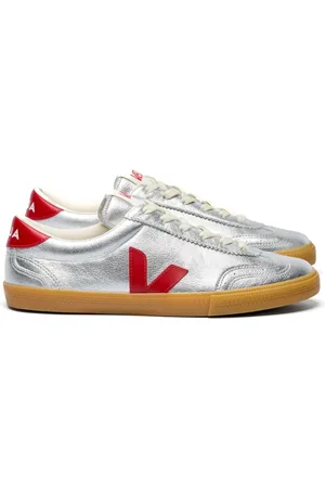 Veja Sneakers, female, , Size: 7 US Retro Leather Tennis Sneaker