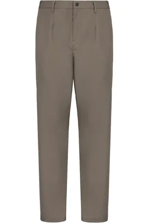 PEOPLE OF SHIBUYA Straight Trousers, male, , Size: 3XL Stretch Technical Fabric Pants Shibuya Style
