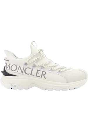 Moncler Sneakers, male, , Size: 7 US Stretch Ripstop Sneakers with Printed Logo