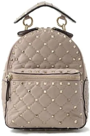 VALENTINO Pre-owned Backpacks, female, , Size: ONE SIZE Pre-owned Leather backpacks