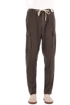 MYTHS Slim-fit Trousers, male, , Size: M Cargo Wool Trousers