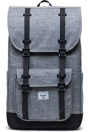 Herschel Backpacks, unisex, , Size: ONE SIZE Raven Crosshatch Little America Backpack