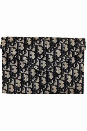 Dior Pre-owned Clutches, female, , Size: ONE SIZE Pre-owned Canvas clutches