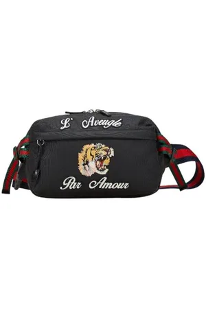 Gucci Pre-owned Belt Bags, female, , Size: ONE SIZE Pre-owned Canvas gucci-bags