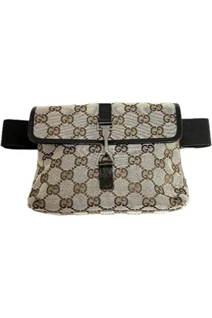 Gucci Pre-owned Belt Bags, female, , Size: ONE SIZE Pre-owned Canvas gucci-bags